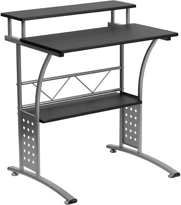 #ad Clifton Black Computer Desk 28 Inch $50.97