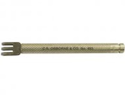 #ad C.S. Osborne amp; Co. No. 493 3 32 : 3 PRONG Thonging Chisel: sizes 3 32quot; $14.99