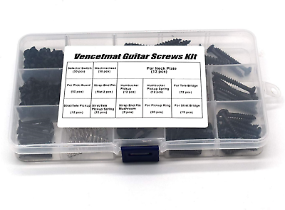 #ad Vencetmat Guitar Screws Kit Guitar Hardware Luthier Parts kit for Tele Strat SQ $24.90