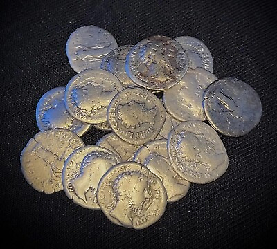 #ad ONE QUALITY MARCUS AURELIUS SILVER ANCIENT ROMAN DENARIUS COIN 1500 YEARS OLD $84.95