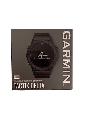 #ad Garmin Tactix Delta Solar Tactical GPS Watch with Applied Ballistics $1100.00
