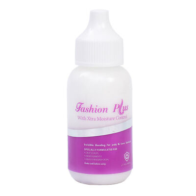 #ad Fashion Plus Lace Wig Glue Hold Lace Glue Hair Glue Adhesive White 1.3OZ $22.18