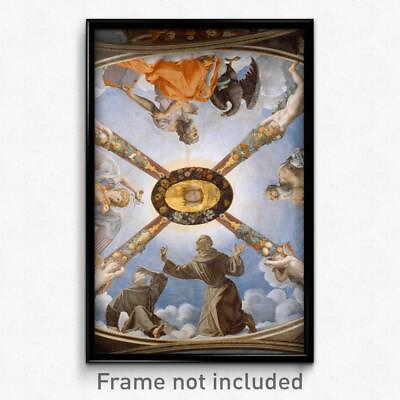 #ad Agnolo Bronzino Ceiling of the Chapel of Eleonora of Toledo Print 11x17 Art $24.99