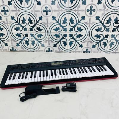 #ad Good Korg Kros 61 Synthesizer keyboard with pedal sold separately $522.00