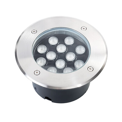 #ad LED Recessed Ground Lighting Waterproof Outdoor Buried Lamp Garden AC 120V 240V $26.98