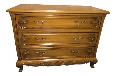 #ad Vintage Three Drawer French Provincial Style Chest of Drawers Bachelors $440.00