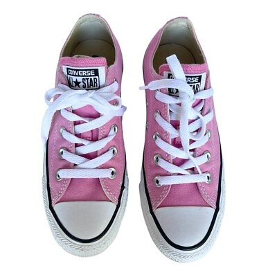 #ad Converse All Star Taylor Canvas Pink Sneakers US 5.5 C $68.78