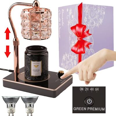 #ad Candle Warmer Lamp with Timer Adjustable Candle LampsElectric Candle Light w... $49.70
