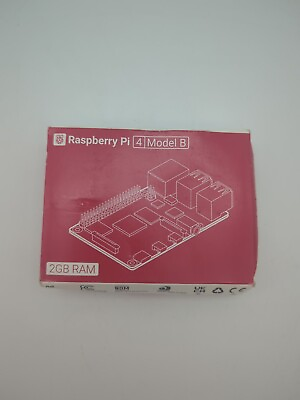 #ad Raspberry Pi 4 Computer Model B 2GB RAM Sealed $46.39