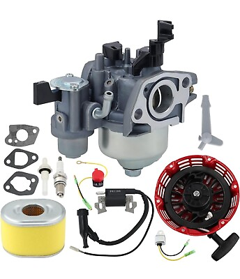 #ad Dalom GX160 Carburetor Recoil Starter Ignition Coil Maintenance Kit Honda $20.00