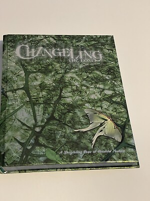 #ad Changeling The Lost Hardcover White Wolf Roleplaying $45.00