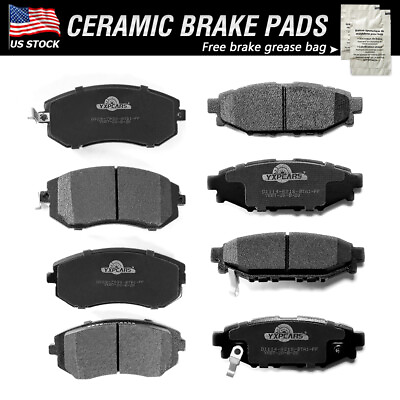 #ad Front amp; Rear Ceramic Brake Pads For Subaru Outback 2013 2012 2011 2010 2009 2005 $39.13