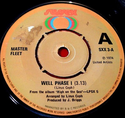 #ad Master Fleet Well Phase I 7quot; UK PROMO 1974 Sussex SXX 3 b w Same Funk VINYL GBP 3.99