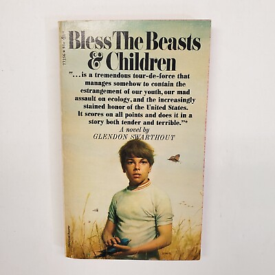 #ad Bless the Beasts and the Children Glendon Swarthout 1970 Pocket Books Paperback $9.90