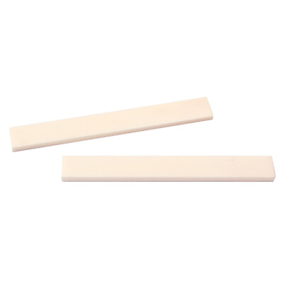 #ad 2PCS Unfinished Blank Saddle 100*10*3mm for Guitar Bass $8.85