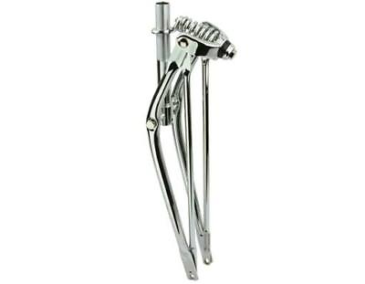 #ad ALTA Steel Plated 1quot; Threaded Springer 26quot; STRAIGHT Spring Fork 1quot; Chrome $49.99