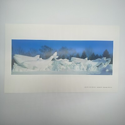 #ad Sea World Winter Art Print By Liu Xingming Unframed $15.00