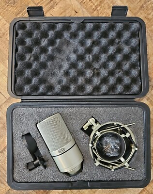 #ad MXL 990 Condenser Wired Professional Microphone with Shock Mount and Case $59.99