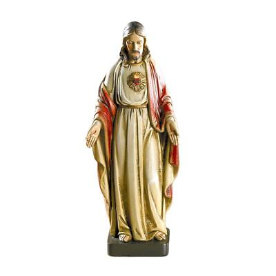 #ad Sacred Heart of Jesus Christ Small Tabletop Resin Statue 8 Inch $99.99
