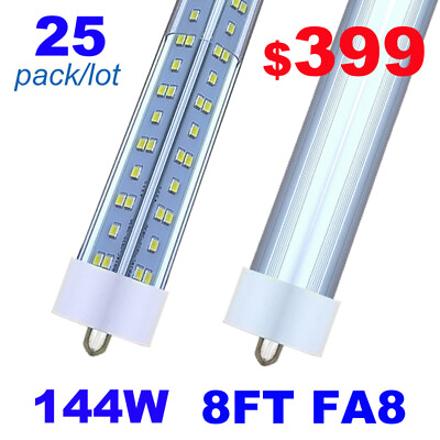 #ad T8 FA8 LED Shop Light Bulb 144W Single Pin LED Tube Light Bulb 8FT Led Bulb LED $399.00
