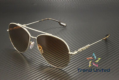 #ad BURBERRY BE3147 110913 Light Gold Brown Gradient 58 mm Women#x27;s Sunglasses $155.99
