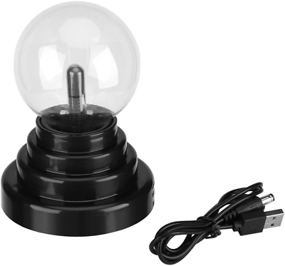 #ad Creative Ball Light Plasma Ball Lamp Light Touch Sensitive Nebula Sphere Globe N $35.53