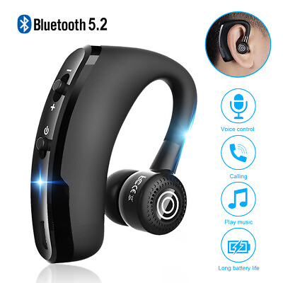 #ad Bluetooth 5.3 Headset Wireless TWS Earphones Earbuds Stereo Headphones Ear Hook $8.99