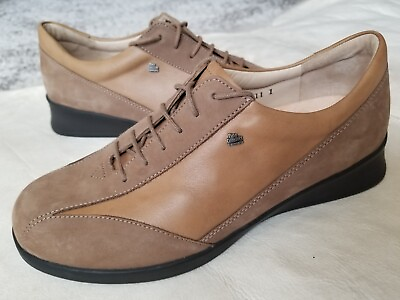 #ad Excellent Women#x27;s FINN COMFORT *Made in Germany* Nubuck LEATHER Walking Shoes 6 $59.99