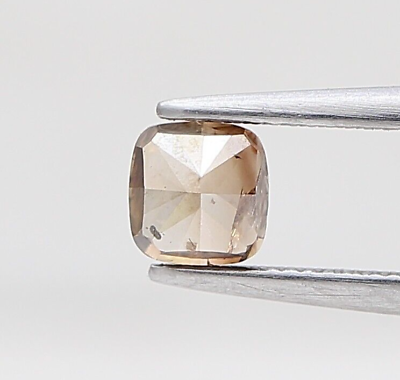 #ad 0.57tcw Cushion Brownish Pink Natural Diamond To Make Engagement Ring Jewelry $333.33