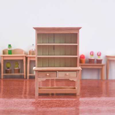#ad 1 12 Scale Dollhouse Miniatures Furniture Bookcase Desk Children#x27;s Room Decor $16.49