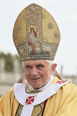 #ad POPE BENEDICT XVI CATHOLIC HEAD OF CHURCH amp; VATICAN STATE 4X6 PHOTO POSTCARD $6.49
