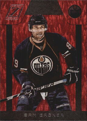 #ad 2010 11 OILERS Zenith Red Hot #13 Sam Gagner $1.69