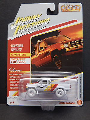 #ad Johnny Lightning 1985 Toyota Tacoma SR5 TRD Hilux White Lightning MOC RARE $119.00