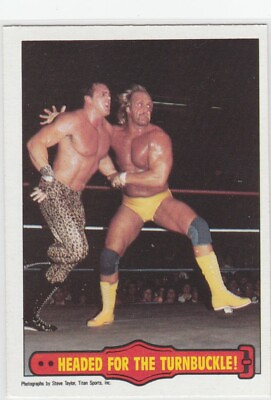 #ad 1985 O Pee Chee WWF WWE HULK HOGAN Rookie Card #23 with BRUTUS BEEFCAKE NM $14.99