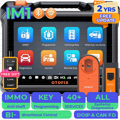 #ad 2024 OTOFIX IM1 Car Full System Diagnostic Sannner Tool IMMO Key FOB Programming $660.99