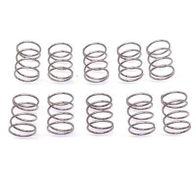 #ad 10x 0.6mm Wire Dia Stainless Steel Compression Spring Pressure OD 8mm Length 10 $8.08