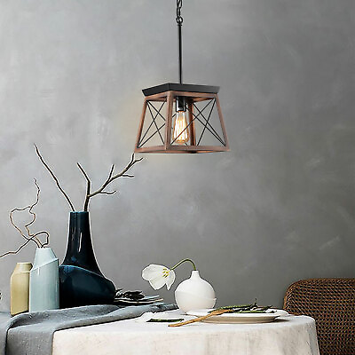 #ad #ad Farmhouse Chandelier Ceiling Fixture Metal Pendant Light Kitchen Island Lamp NEW $20.90