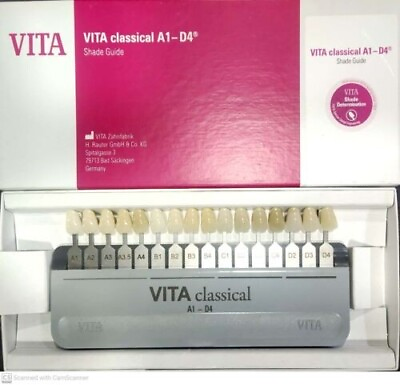 #ad VITA Classical Dental Shade Guide ORIGINAL LIMITED STOCK $127.82