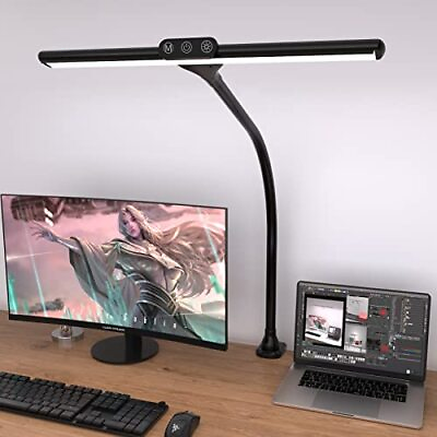 #ad #ad Desk Lamps for Home Office Architect Desk Lamp with Clamp LED Desktop Lamp ... $36.61