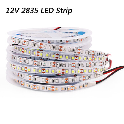 #ad 12V 16.4Ft LED Strip Lights 2835 SMD 120led m Flexible Tape Room TV Back Lights $6.99