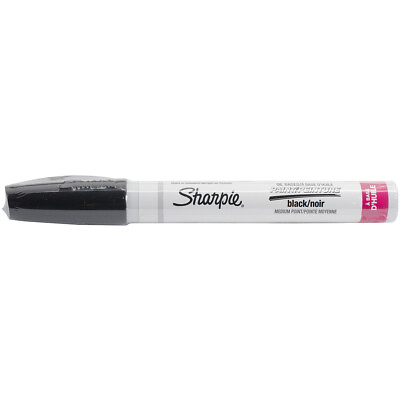 #ad Sharpie Medium Point Oil Based Opaque Paint Marker Black $9.49