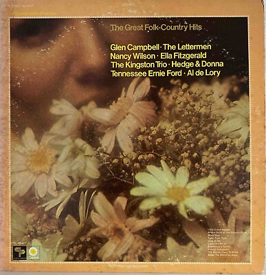#ad The Great Folk Country Hits Ella Fitzgerald Japan Vinyl SL 6647 $14.99