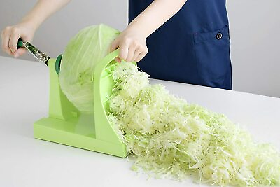 #ad Cabbage Hand Cutter Vegetable Turning Slicer CABBEC CHEF Ichikou kyabekku Cut $135.99