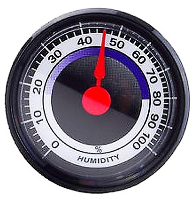 #ad rOund small HYGROMETER Humidity Monitor Measure Percentage Moisture Gauge Humido $23.76
