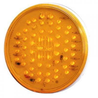 #ad #ad Amber 4quot; Round Park Rear Turn Light Maxxima M42100Y $35.97