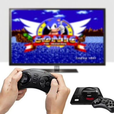 #ad AtGames Sega Genesis Console HDMI Wireless Controllers Built in Games 85 700 $79.69