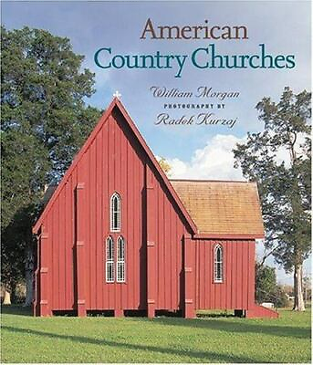 #ad American Country Churches by Morgan William $6.24