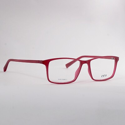 #ad New Eco by Modo RHONE Red Translucent 53 17 140 Eyeglasses Square Full Rim A148 $49.99