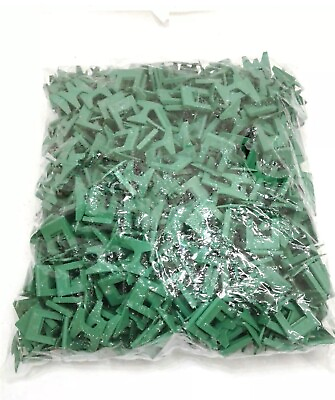 #ad Acufloor Leveling Spacers Select 3 16quot; Green ACUFLSS316 Box Of 2000 $110.00