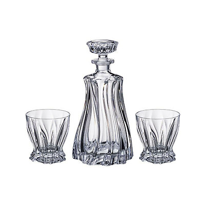 #ad Modern Crystal Hand Crafted Decorative Whiskey Set Whiskey Set 12 Plantica $117.99